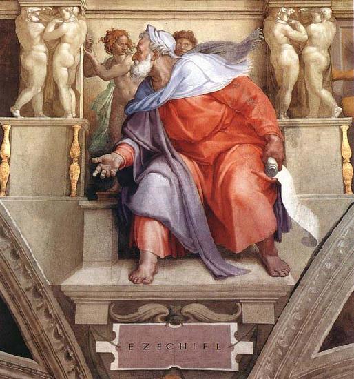 Michelangelo Buonarroti Ezekiel